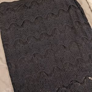 Elle Black Lace Skirt